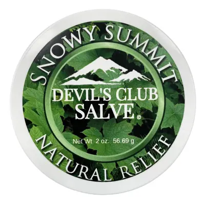 Snowy Summit Handmade Alaska Devil's Club Salve - Skin Ointment with