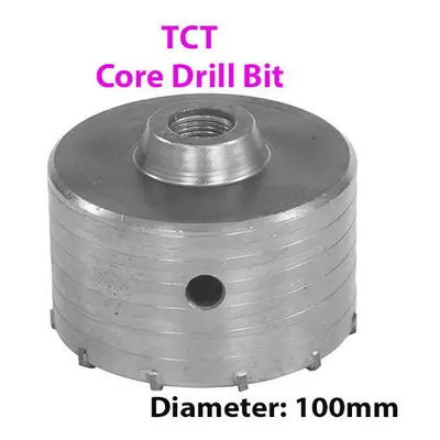 PRO 100mm (3.94") TCT Core Drill Bit Tile Marble Glass Brick Hole Saw Cutter