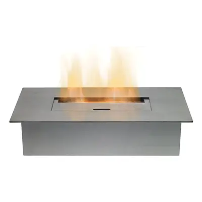 Adam Small Bio Ethanol Burner in Stainless Steel, 1.5 Litre Capacity