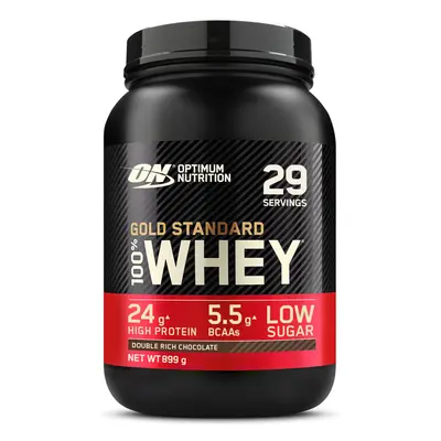 Optimum Nutrition Gold Standard Whey Protein, Muscle Building Powder with Naturally Occurring Gl