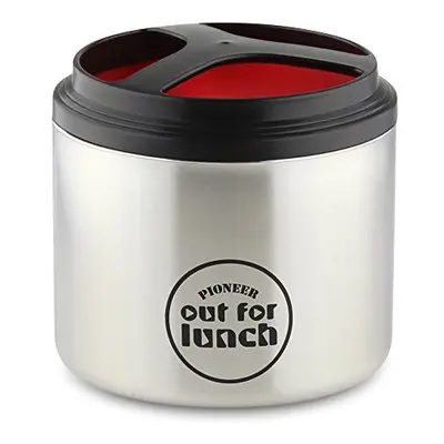 Vacuum Insulated Lunch Box, Leak-Proof Food/Soup Flask with Extra Wide Opening, Hours Hot Hours 