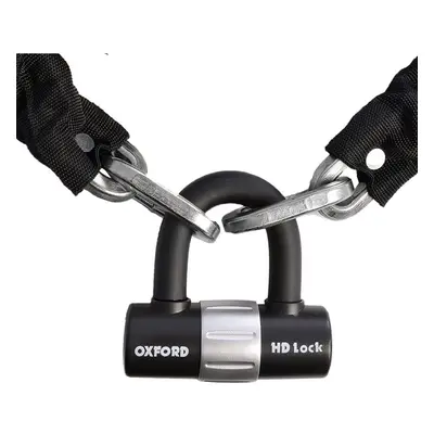 Oxford OF160 HD Chain Lock 2m, Black, X-Large