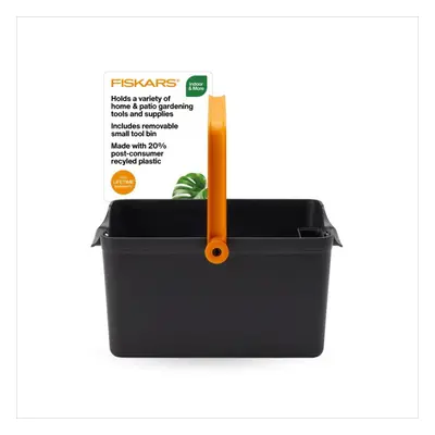 Fiskars Garden Tool Caddy with Removable Small Tool Storage for Indoor and Outdoor Gardening Use