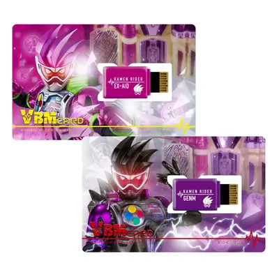 VBM Card Set Kamen Rider vol.2 Kamen Rider Ex-Aid Side: Ex-Aid & Side: Genm Vital Bracelet Chara