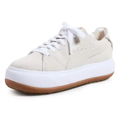 PUMA Women's Suede Mayu Deconstructed Sneakers Pristine Off White