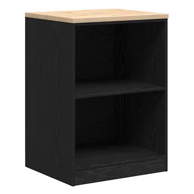 (black, x x cm/ pcs) vidaXL Garage Storage Cabinet Solid Wood Pine cabinet