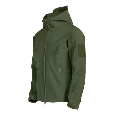 (Image Color, S) Military Outdoor Jackets Men Shark Skin Soft Shell Tactical Waterproof Windbrea