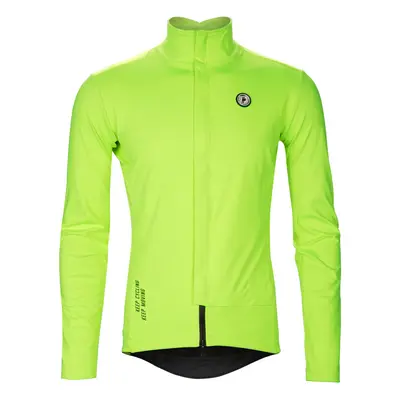 (Green, Asia-L) Cycling Jacket 10mm Water Resistant Windproof Keep Warm Thermal Cycling Softshel