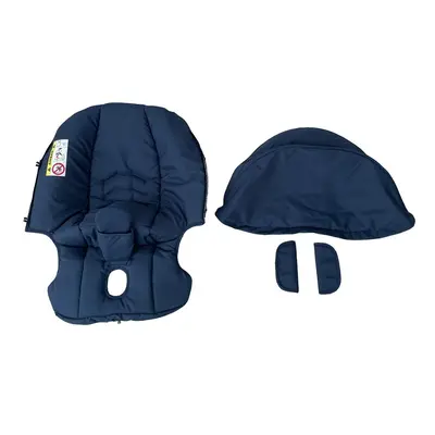 (Navy blue) COLU KID Stroller Accessories Seat Cushion Change Kits Rain Cover Sunshade Insect Ne