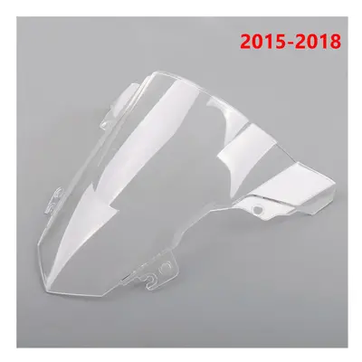 (Clear 15-18) Areyourshop Windshield WindScreen Double Bubble For BMW S1000RR