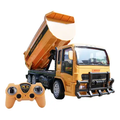 (RC TRUCK) RC Truck Dumper Car 2.4G Remote Control Engineering Vehicle Cars Trucks tractor Toys 