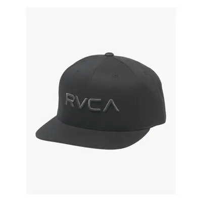 RVCA Men's Snapback Cap ~ RVCA Twill black charcoal