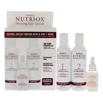 Nutri-Ox Extremely Thin Chemically Treated Hair Starter Kit - Pc Gift Set