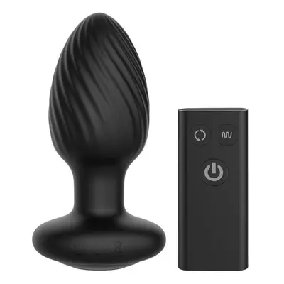 Nexus Tornado Large Remote Control Rotating and Vibrating Butt Plug 3.6 Inch