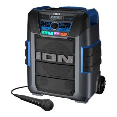 ION IPA150X Explorer Bluetooth Watt All-Weather Speaker with Premium 5-Speaker Sound (Black)