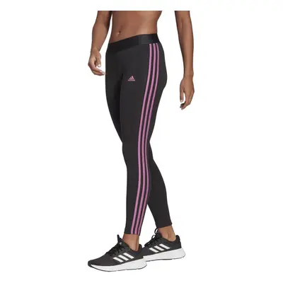 adidas Women's Essentials 3-stripes Leggings Black/Semi Pulse Lilac