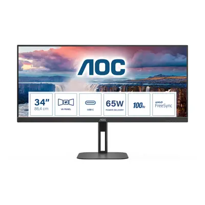 34" WQHD HDMI VA/DP/USB-C