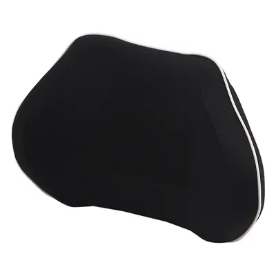 (Cloth black 2) Car Seat Head Neck Rest Massage Auto Pillow Space Memory Neck Headrest