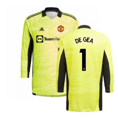 (XXL) Man Utd Home Goalkeeper Shirt (Yellow) (DE GEA 1)