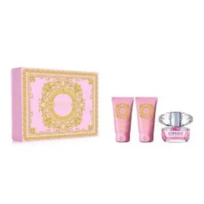 Versace - Bright Crystal Gift Set EDT ml, body lotion Bright Crystal ml and Shower Gel ml Bright