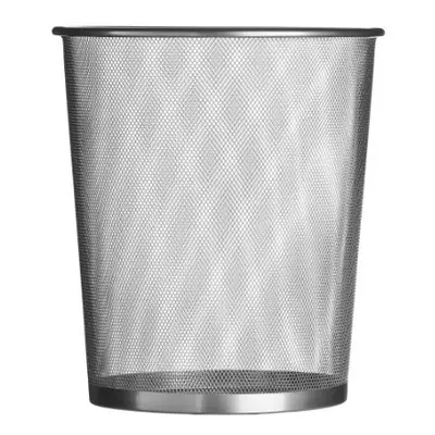 Housewares Large Mesh Waste Paper Bin Silver Bedroom Bin Small Bin Rubbish Bin Waste Bin Recycli