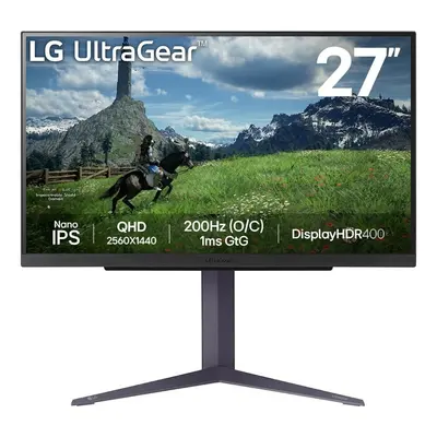 LG 27GS85Q-B computer monitor 68.6 cm (27") x pixels Quad HD Black