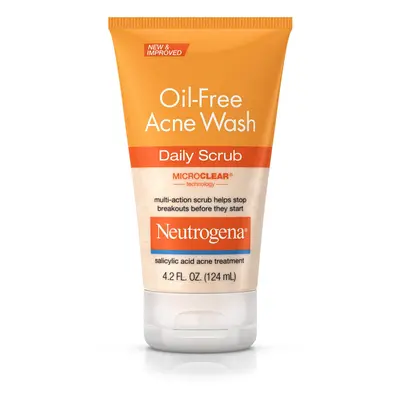 Neutrogena, Oil-Free Acne Wash Daily Scrub, 4.2 oz