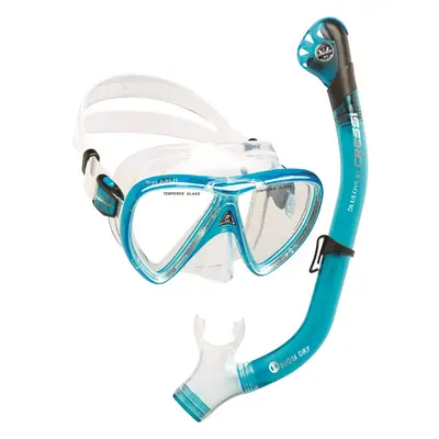 Cressi Ikarus & Orion Dry Translucent Aqua Clear/Translucent Aquamar