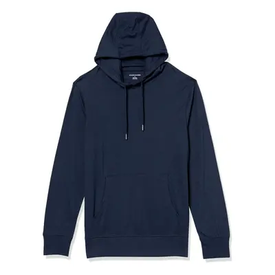 Amazon Essentials Mens Lightweight Jersey Pullover Hoodie Navy Small