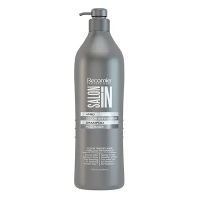 Saloon in Color Intensifier Shampoo Platinium | Recamier Professional Champu Platinum 33.8 Ounce