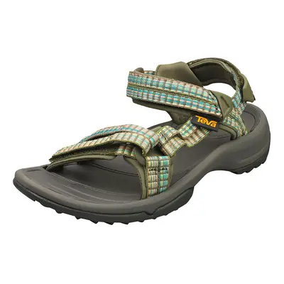 Teva Terra Fi Lite Womens Walking Sandals in Olive - UK