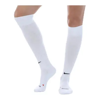 Nike Academy Over-The-Calf Soccer Socks White/Black Medium