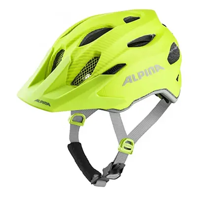 Unisex - Children, CARAPAX JR. FLASH cycling helmet, be visible matt, cm