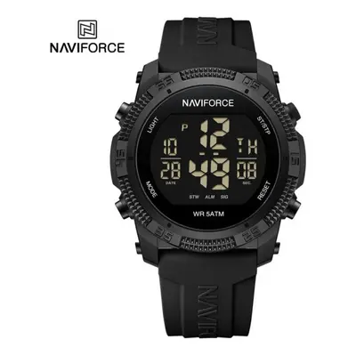 (Black, 260mm) NAVIFORCE digital watch Unisex waterproof gift wristwatch NF7104