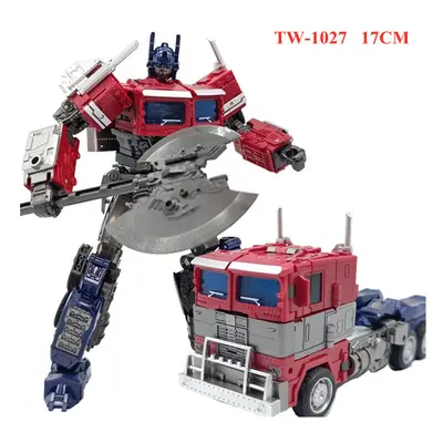 (17CM TW-1027) New 18CM Transformation Toys Movie Robot Car Military Model SS56 Action Figures C