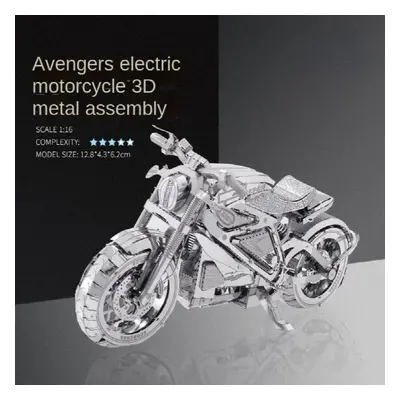 3D Metal puzzle Vengeance Motorcycle Collection Puzzle 1:16 l DIY 3D Laser Cut Model puzzle toys