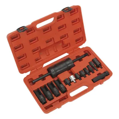 14 Piece Diesel Injector Puller Set - Ball Joint - Slide Hammer - Deep Sockets