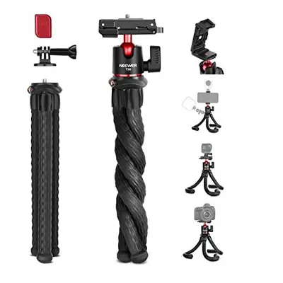 Camera Flexible Travel Tripod with Remote Shutter Mount Adapter for Hero 10 8 Hidden Phone Holde