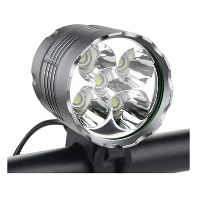 Bike Lights, Lumens Led Bicycle Light, Waterproof Mountain Bike Front Light With 6400mah Recharg