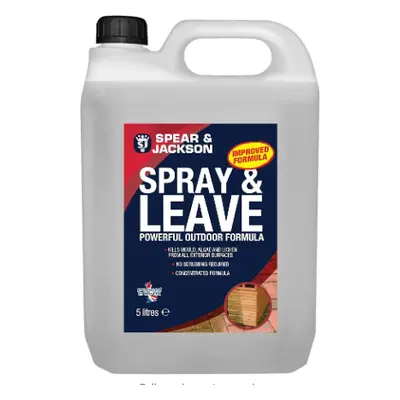 Spray and Leave Concentrated Mould, Algae and Lichen Remover Litre