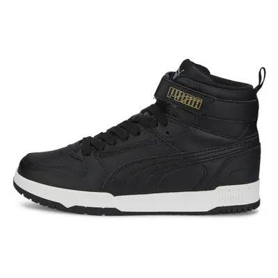 PUMA RBD Game Sneaker Black-Black-Team Gold US Unisex Big Kid