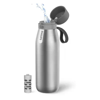 Philips GoZero Everyday Insulated Stainless Steel Water Bottle with Philips Everyday Tap Water F