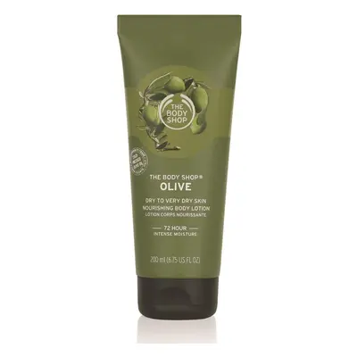 The Body Shop Olive Nourishing Body Lotion 200ml - Dry to Very Dry Skin Hour Intense Moisture