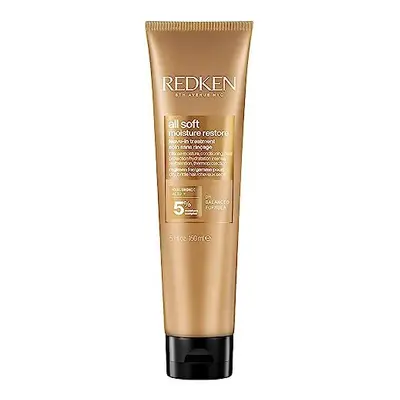 REDKEN All Soft Moisture Restore, Leave In Conditioning Moisture Boost Treatment, For Dry Hair, 