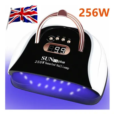 256W Nail Lamp 57LED UV Tool Polish Dryer Gel Acrylic Curing Lights