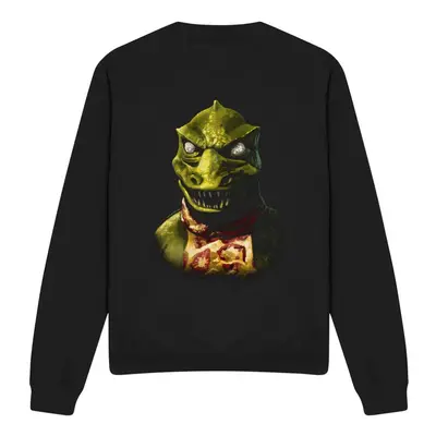 (XL, Black) Star Trek Unisex Adult Gorn Bust Sweatshirt