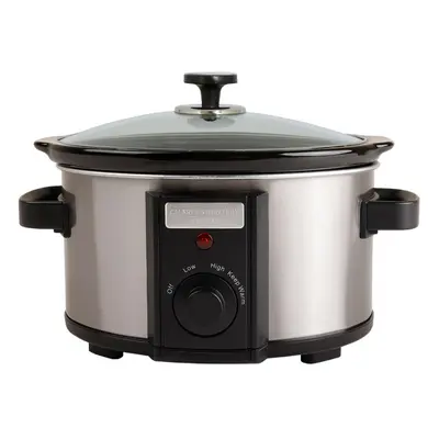 Charles Bentley Slow Cooker Black Removable Ceramic Bowl