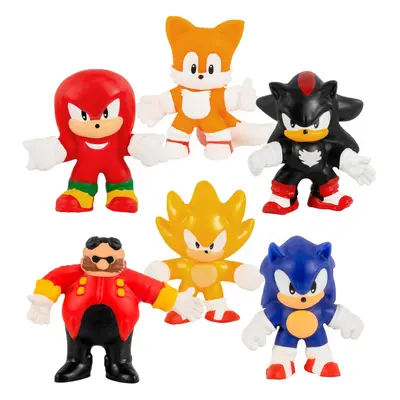 Heroes of Goo Jit Zu Minis Sonic Pack - Collectible Stretchy Minis Stretchy Sonic Characters