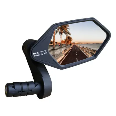 MEACHOW New Bar End Bike Mirror Crystal UHD Automotive Grade Gla