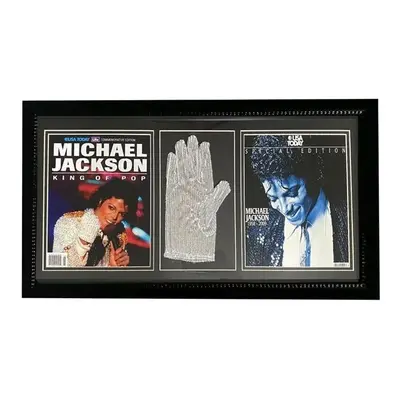 Encore Brandz Michael Jackson King of Pop Special Edition USA Today Memorabilia Frame with White